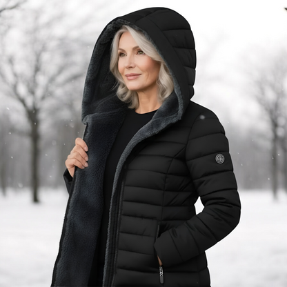SERENA™ – Gefütterter Wintermantel mit Kapuze