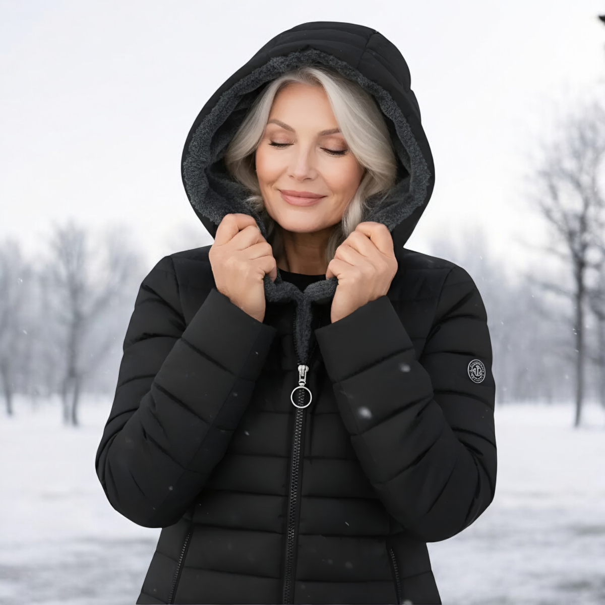 SERENA™ – Gefütterter Wintermantel mit Kapuze