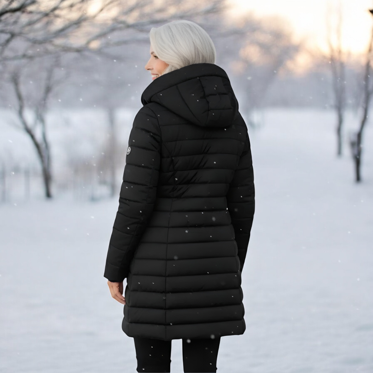 SERENA™ – Gefütterter Wintermantel mit Kapuze