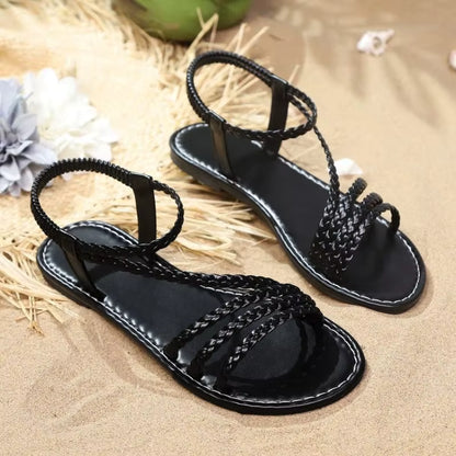 FRANZISKA – Flecht-Sandalen
