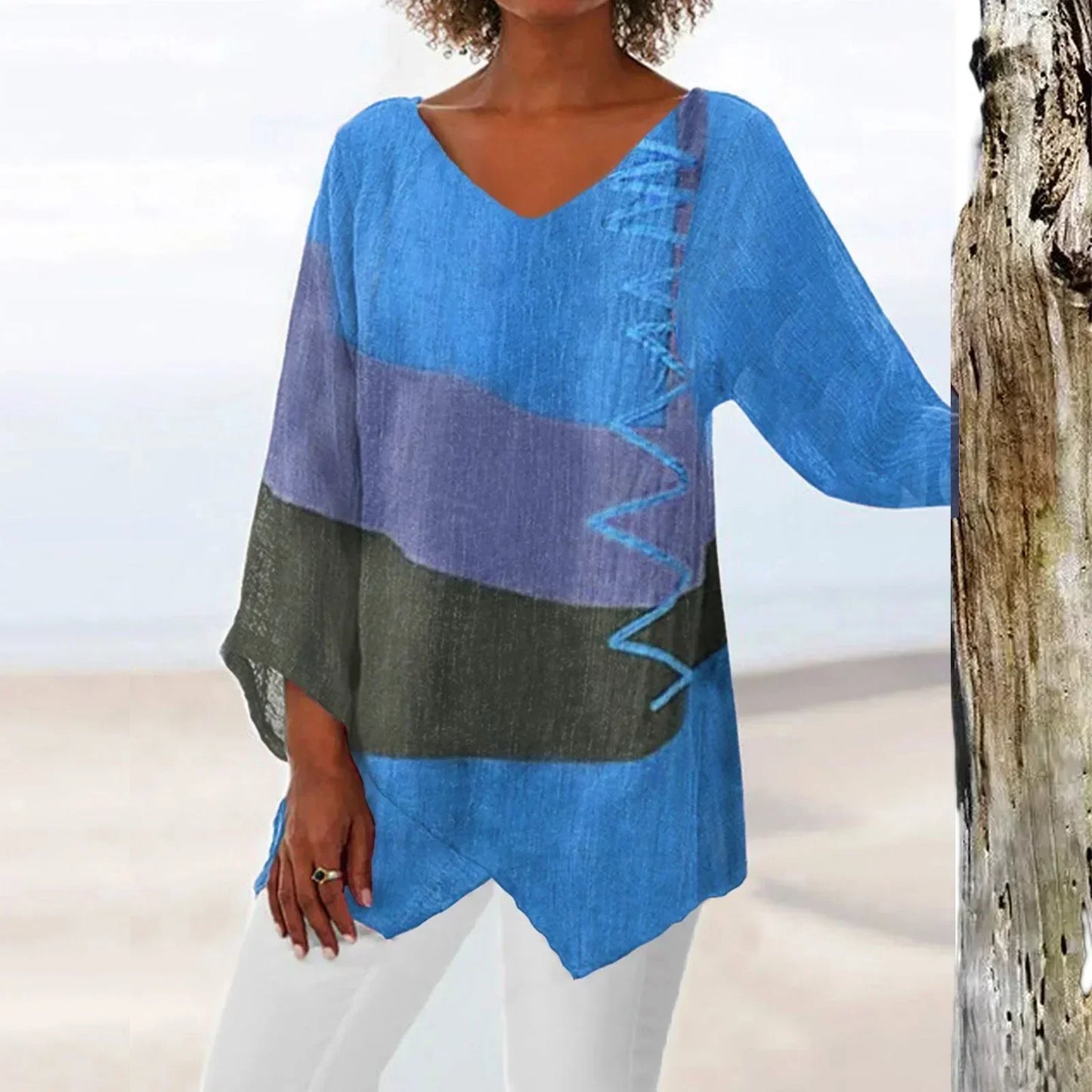MIRA | Luftige Bluse mit Relaxter Passform