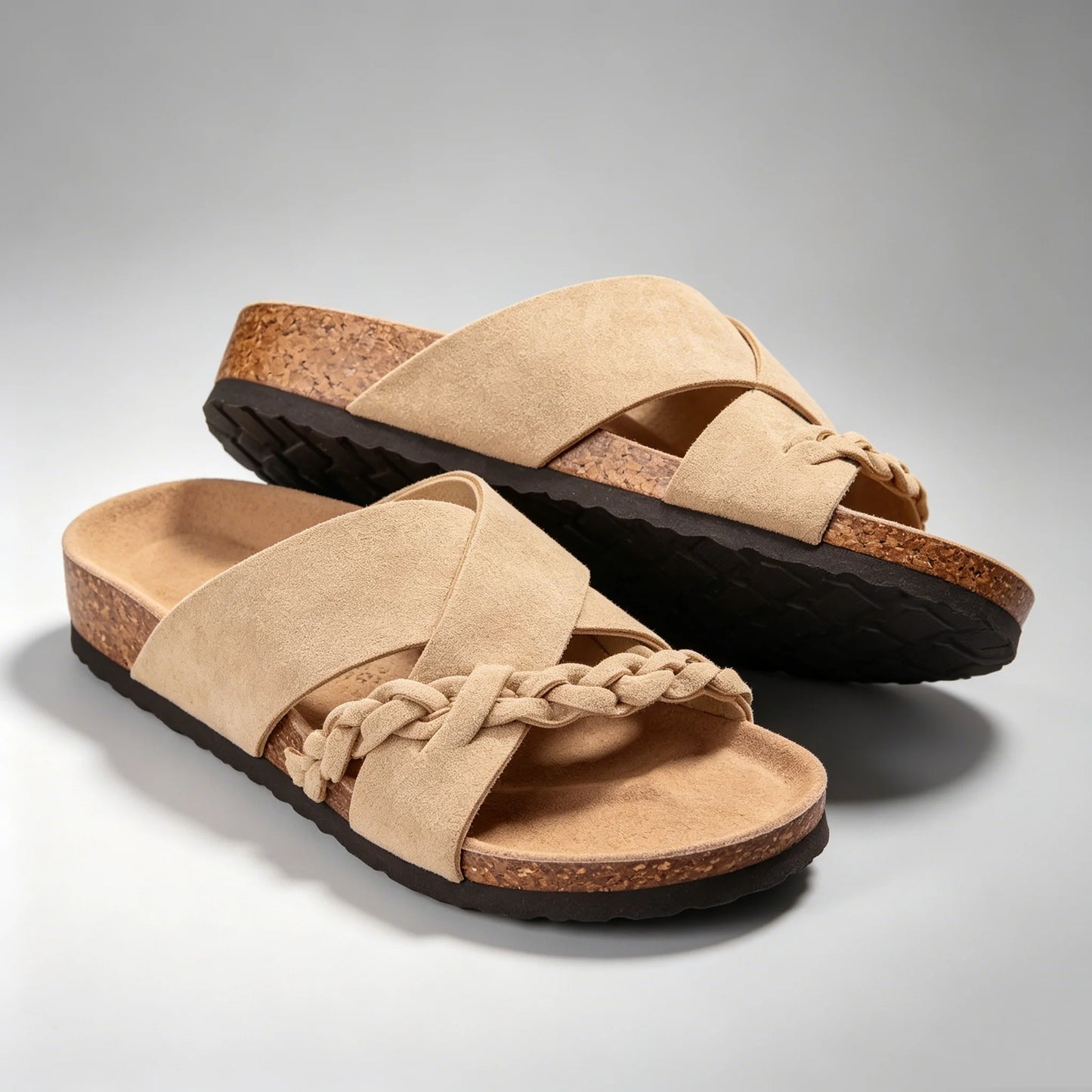 THEA – Geflochtene Komfort Mules