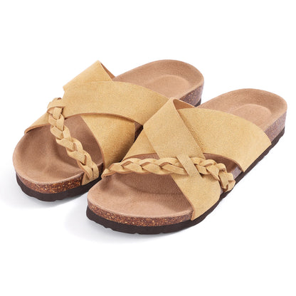 THEA – Geflochtene Komfort Mules