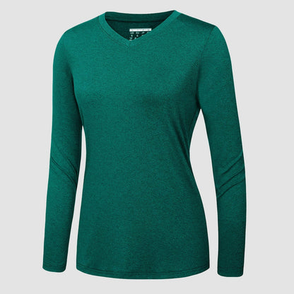 KARLSTAD - Wander-T-Shirt mit V-Ausschnitt