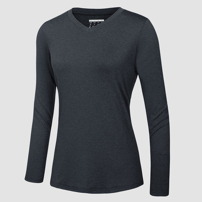 KARLSTAD - Wander-T-Shirt mit V-Ausschnitt