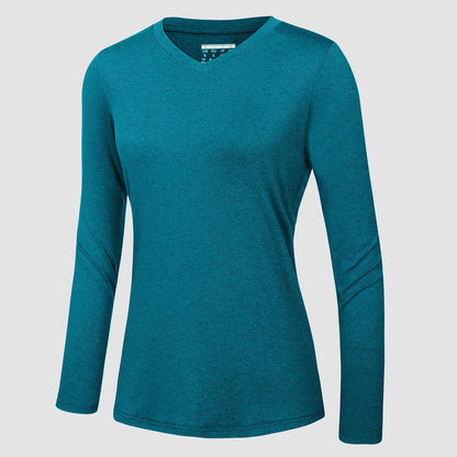 KARLSTAD - Wander-T-Shirt mit V-Ausschnitt