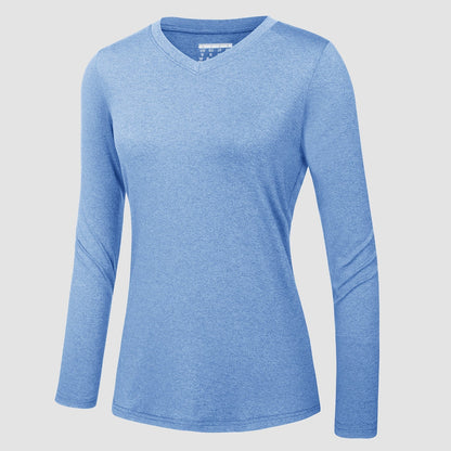 KARLSTAD - Wander-T-Shirt mit V-Ausschnitt