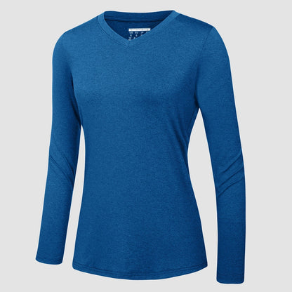 KARLSTAD - Wander-T-Shirt mit V-Ausschnitt