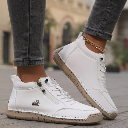 ELARA – Komfort Sneaker mit Reißverschluss