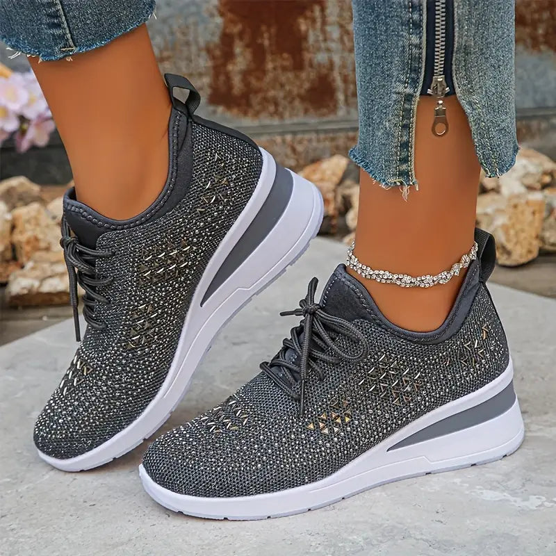 ROSWITHA – Orthopädische Glitzer-Sneaker