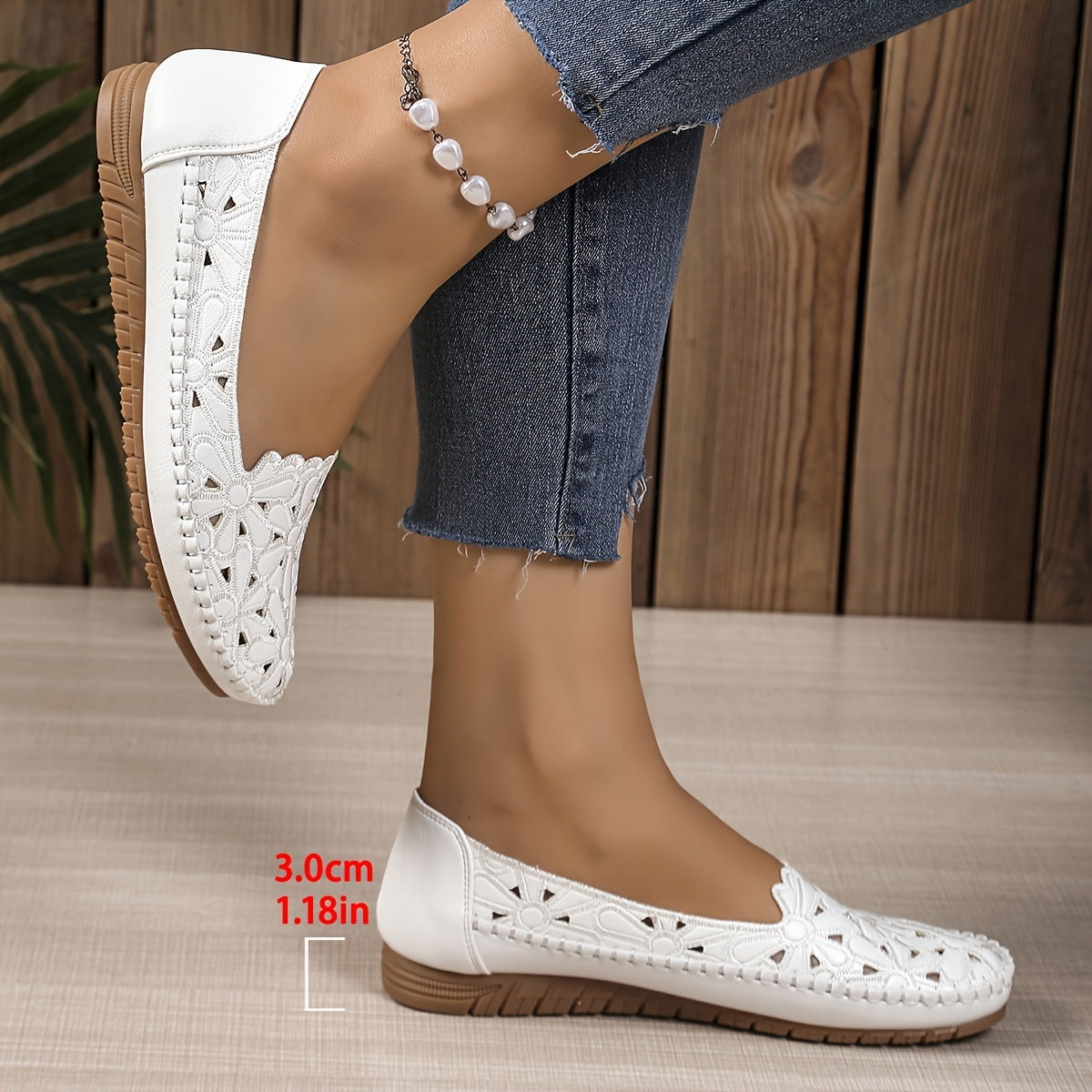 LUISA - Floralen Ballerinas