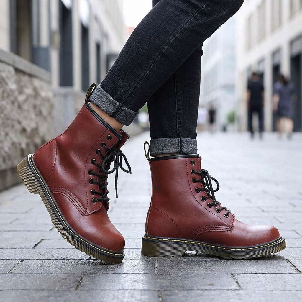 ELTON - Urban-Lederstiefel