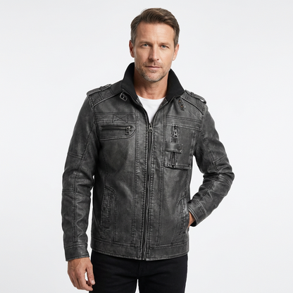 CHRIS - Lederjacke