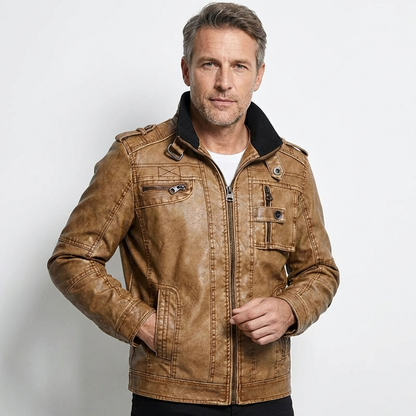 CHRIS - Lederjacke