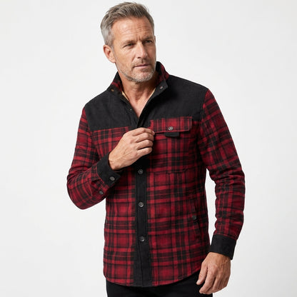 PAUL - Gefüttertes Flanelljacke