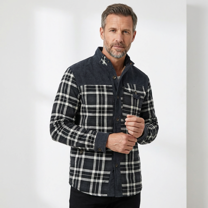 PAUL - Gefüttertes Flanelljacke