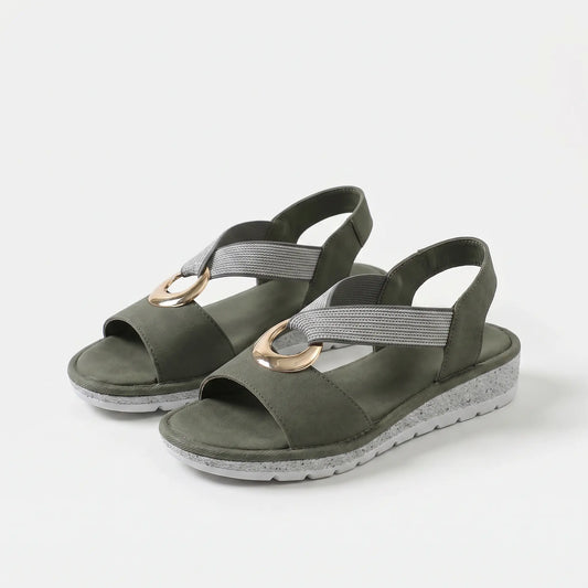 INGA – Komfort Sandalen mit Elastikriemen