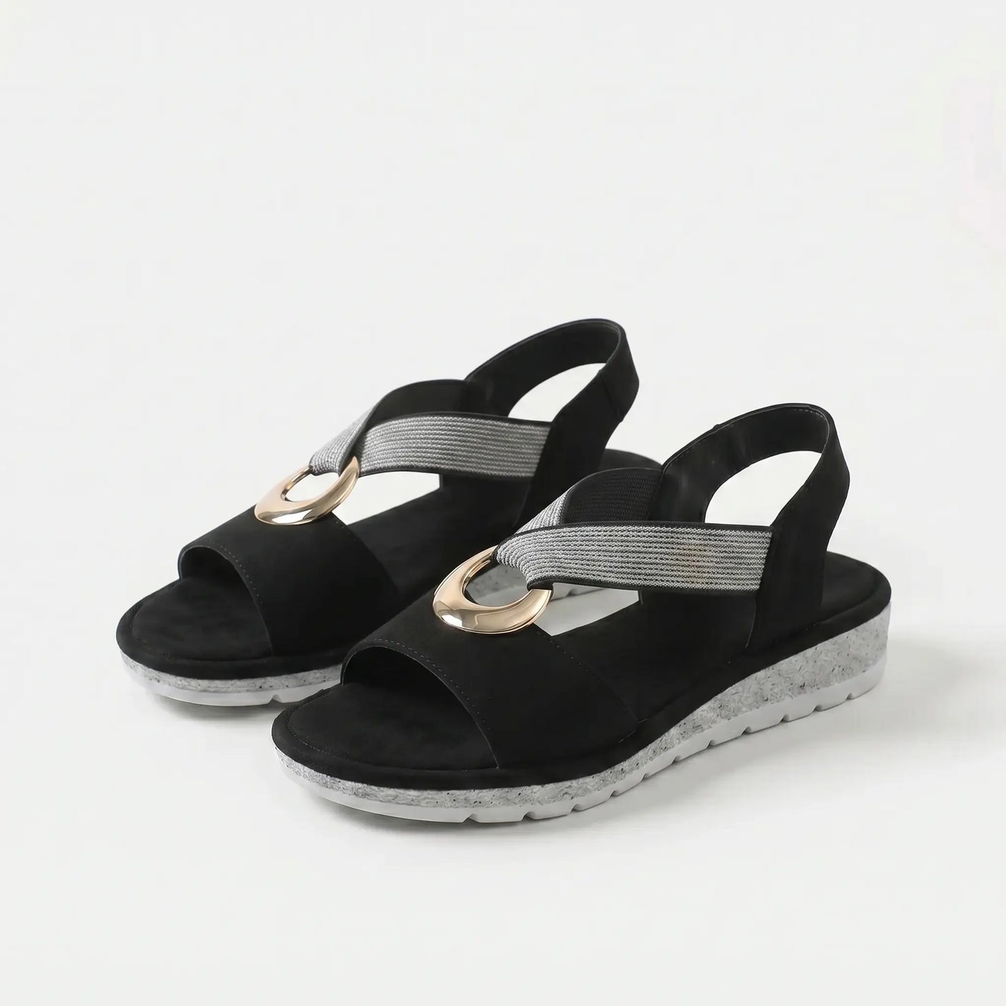INGA – Komfort Sandalen mit Elastikriemen