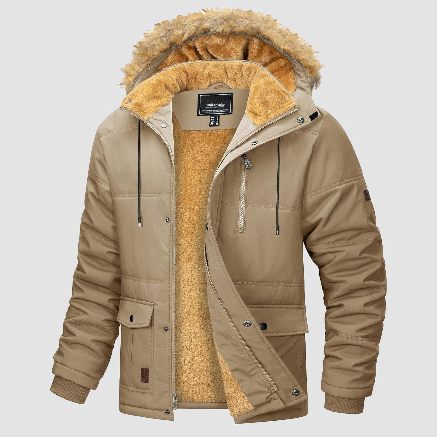 ÅLESUND - Fleecegefütterter Parka