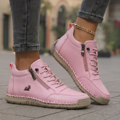 ELARA – Komfort Sneaker mit Reißverschluss