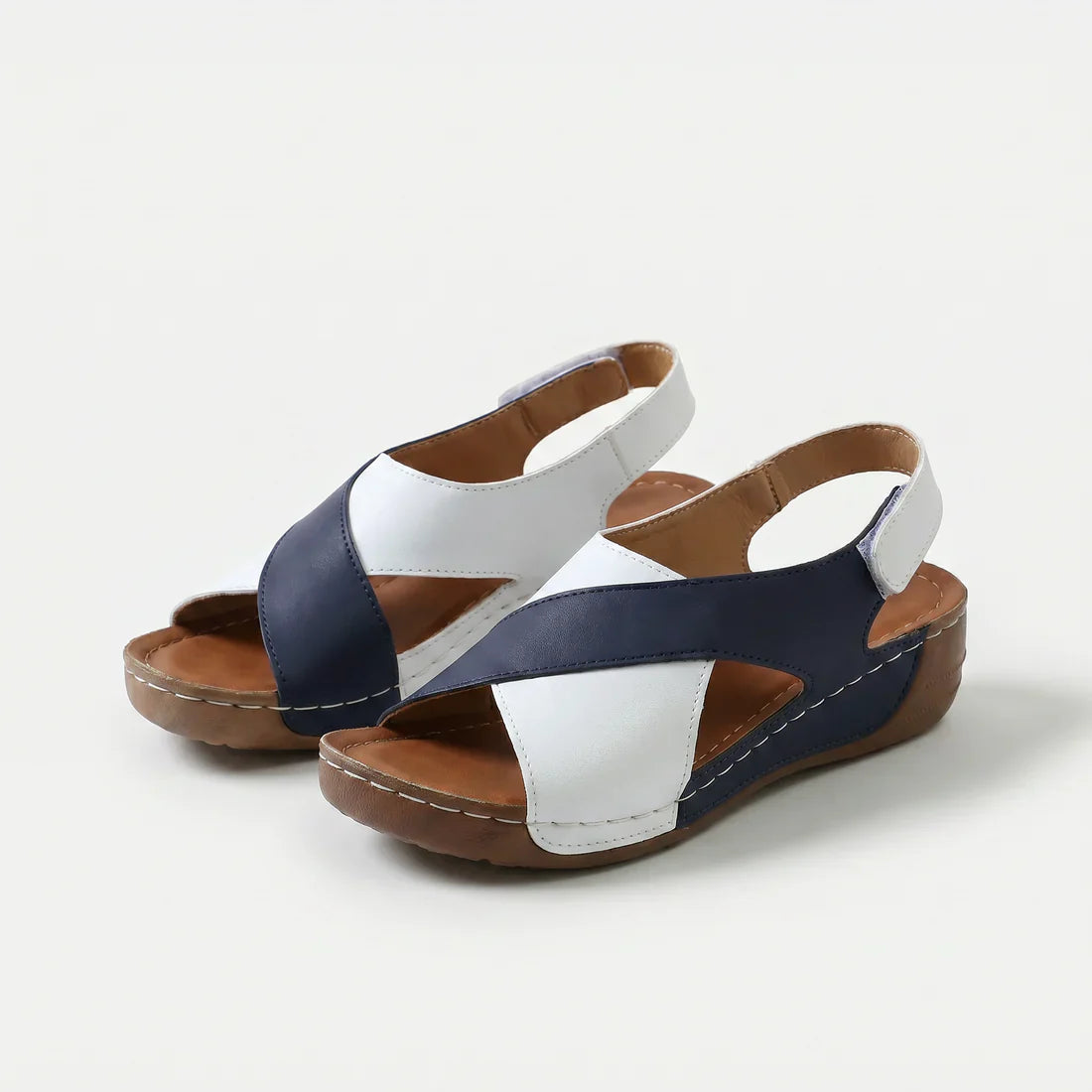 SABINE – Kreuzriemen Komfortsandalen