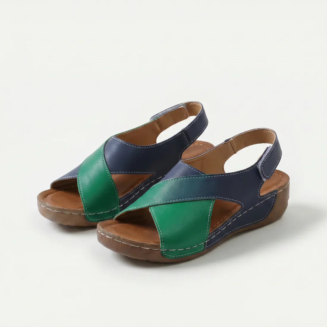 SABINE – Kreuzriemen Komfortsandalen