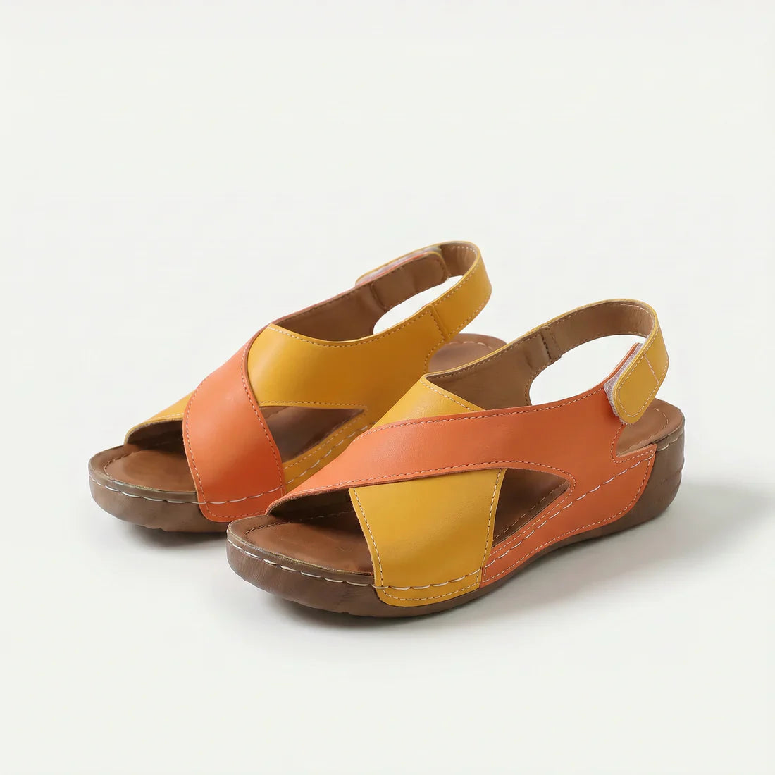 SABINE – Kreuzriemen Komfortsandalen
