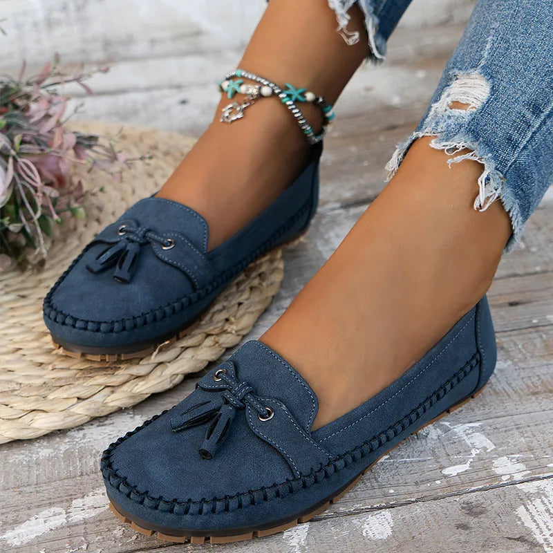 KAREN | Comfortabele, zachte loafers in vintage stijl