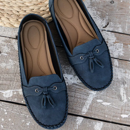 KAREN | Comfortabele, zachte loafers in vintage stijl