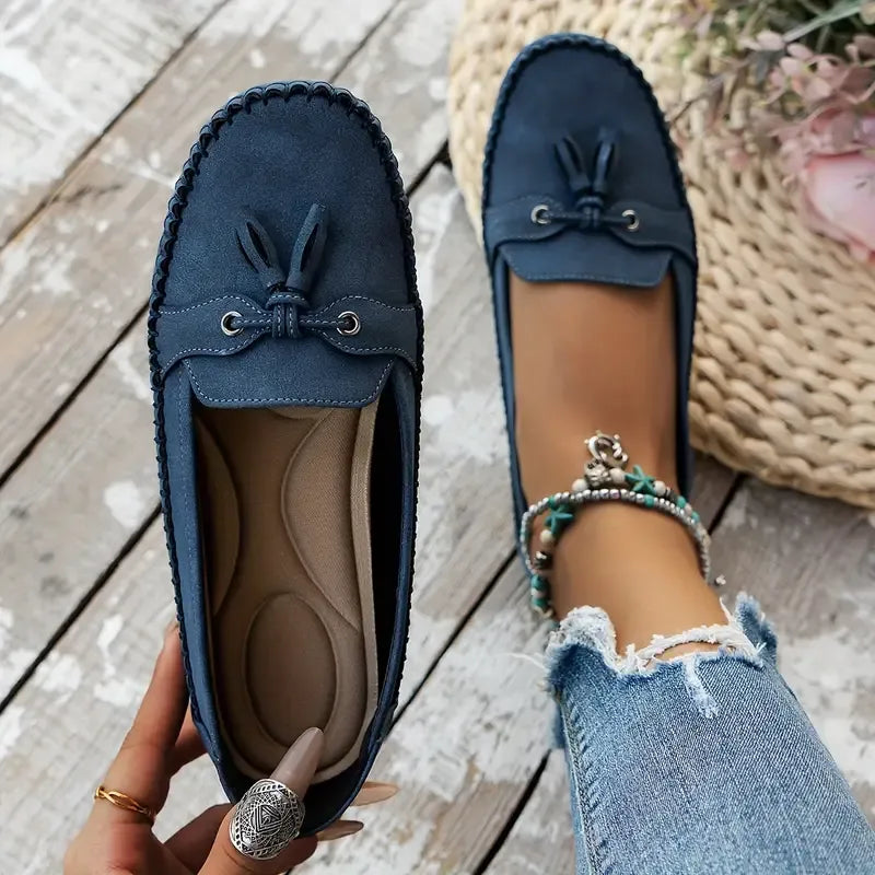 KAREN | Comfortabele, zachte loafers in vintage stijl