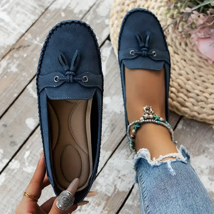 KAREN | Comfortabele, zachte loafers in vintage stijl