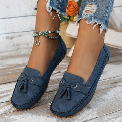 KAREN | Comfortabele, zachte loafers in vintage stijl
