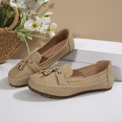 KAREN | Comfortabele, zachte loafers in vintage stijl
