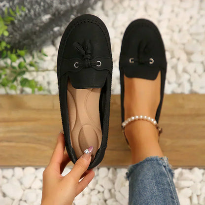 KAREN | Comfortabele, zachte loafers in vintage stijl