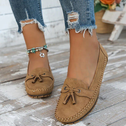 KAREN | Comfortabele, zachte loafers in vintage stijl