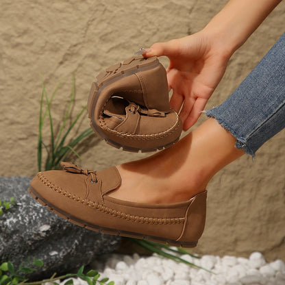 KAREN | Comfortabele, zachte loafers in vintage stijl